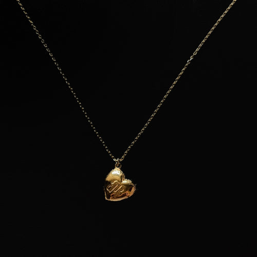 Heart chocolate necklace