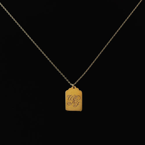 WNF necklace【タグ】
