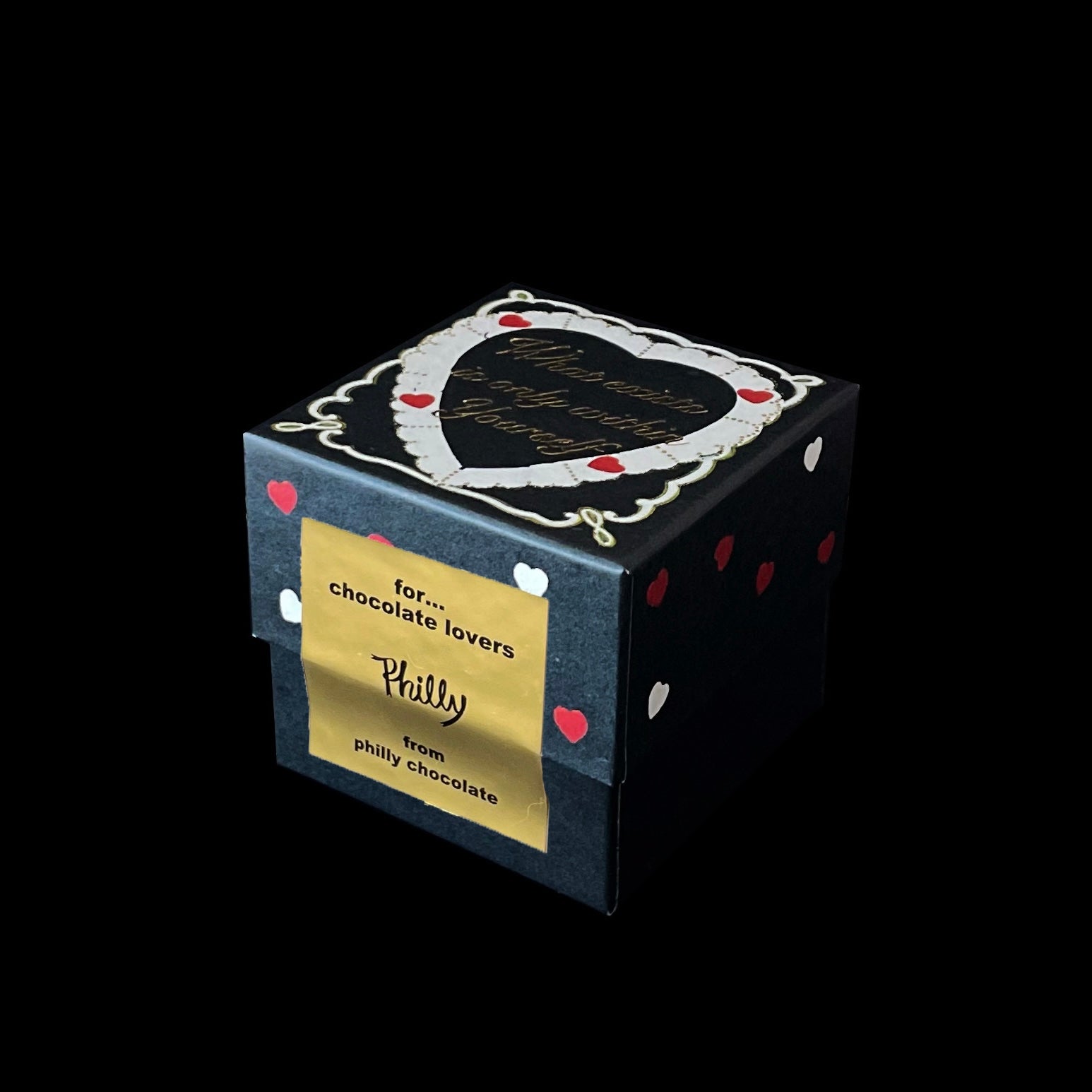 Philly chocolate W heart ring　フィリーチョコレート Philly chocolate W heart ring フィリーチョコレート
