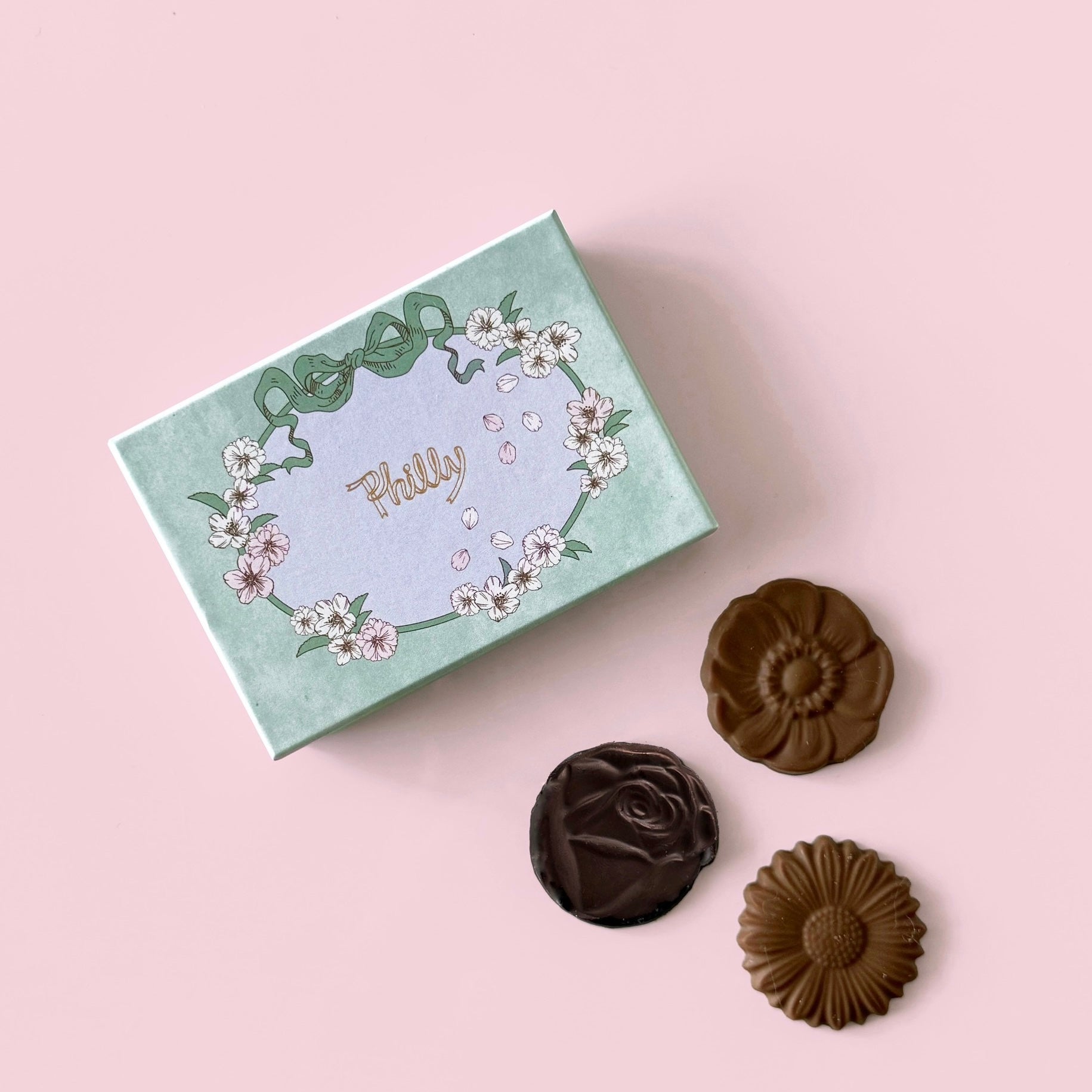 Flower chocolate – Philly chocolate