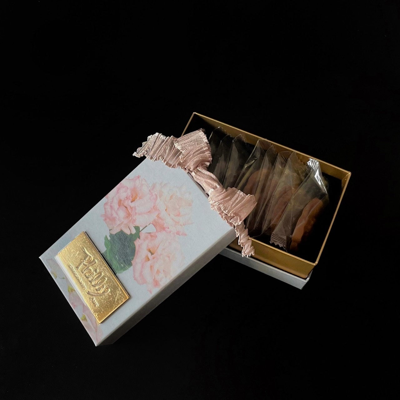 Pink flower box