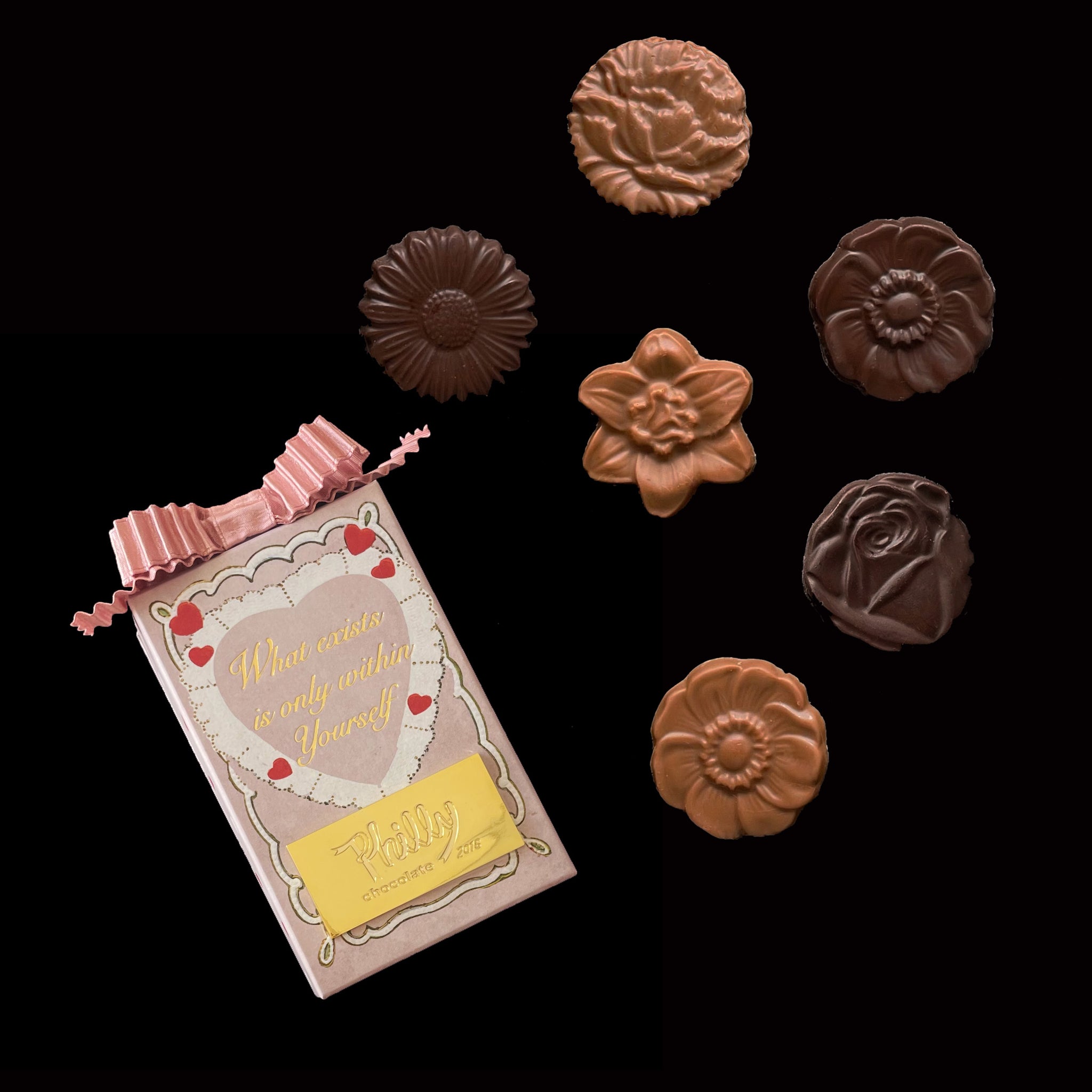 Philly chocolate W heart ring　フィリーチョコレート Philly chocolate（フィリーチョコレート）