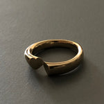 W heart ring【受注商品です】